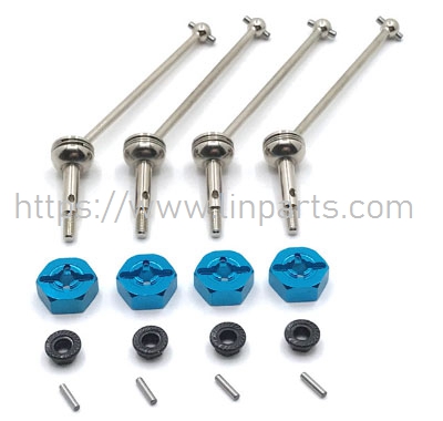 LinParts.com - WLtoys WL 144010 RC Car Spare Parts: Upgrade metal Coupler CVD Hexagonal connector