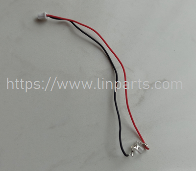 LinParts.com - WLtoys XK K160 EC-145 RC Helicopter Spare Parts: Headlight [for the Head cover]