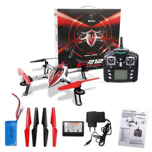 LinParts.com - Wltoys Q212 Air Pressure Set High Hovering RC Quadcopter RTF