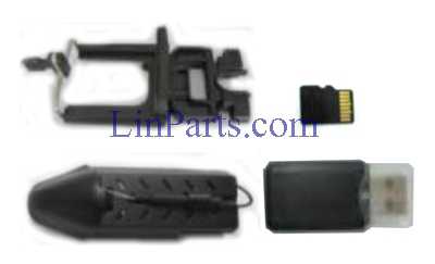 LinParts.com - Wltoys WL Q323-E RC Quadcopter Spare parts: WIFI camera 2MP+Monitor stand + memory card + card reader