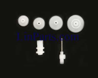 LinParts.com - Wltoys WL Q323 Q323-B Q323-C Q323-E RC Quadcopter Spare parts: Gear set - Click Image to Close