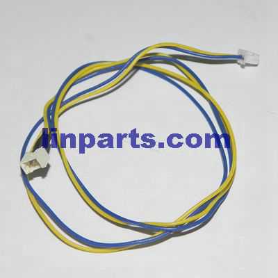 LinParts.com - WLtoys WL Q333 RC Quadcopter Spare Parts: LED light connection cable[Yellow and Blue wire] - Click Image to Close