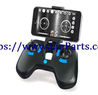 LinParts.com - WLtoys WL Q626 Q626-B RC Quadcopter Spare Parts: Remote Control/Transmitter + Phone clip - Click Image to Close