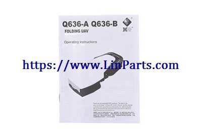 LinParts.com - Wltoys Q636-B RC Quadcopter Spare Parts: Instruction manual