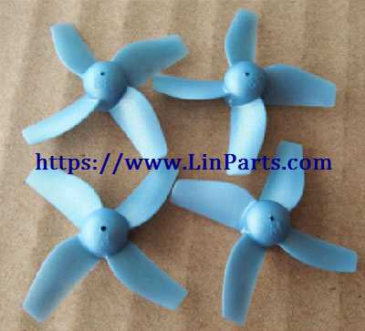 WLtoys Q808 mini RC Drone Spare Parts: Main blades [blue]