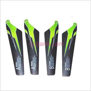 WLtoys WL S929 Spare Parts: Main blades(Green)