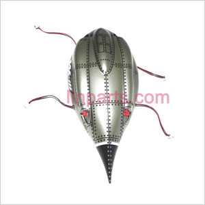 WLtoys WL V222 Spare Parts: Head cover\Canopy and 4LED lamp