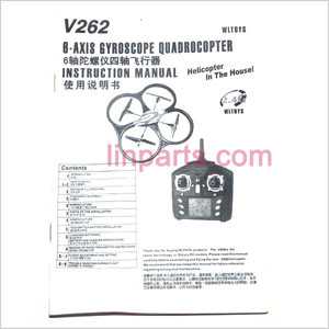 LinParts.com - WLtoys WL V262 UFO Spare Parts: English manual book