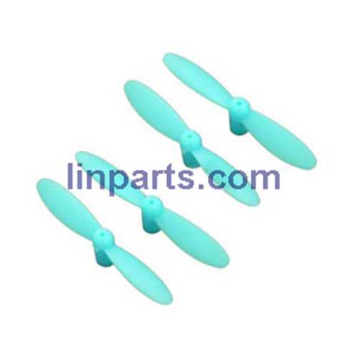 LinParts.com - WL Toys V272 2.4G 4 Channel 6 Axis GYRO Nano RC Quadcopter Drone RTF Spare Parts: Main blades set(blue) - Click Image to Close