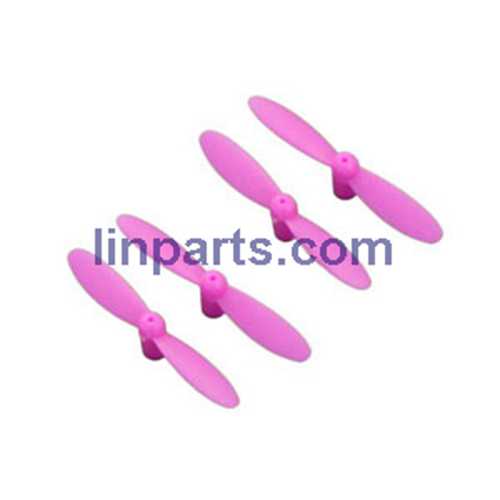 LinParts.com - WL Toys V272 2.4G 4 Channel 6 Axis GYRO Nano RC Quadcopter Drone RTF Spare Parts: Main blades set(purple) - Click Image to Close