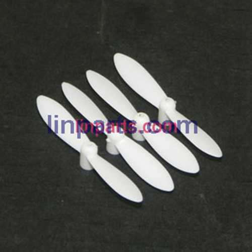 LinParts.com - WL Toys V272 2.4G 4 Channel 6 Axis GYRO Nano RC Quadcopter Drone RTF Spare Parts: Main blades set(white)