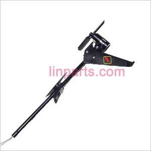 LinParts.com - WLtoys WL V388 Spare Parts: Whole Tail Unit Module (Black)