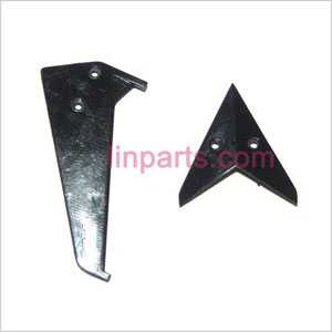 LinParts.com - WLtoys WL V757 Spare Parts: Tail decorative set(Black)