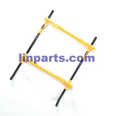WLtoys V915-A RC Helicopter Spare Parts: Undercarriage landing skid [Yellow]