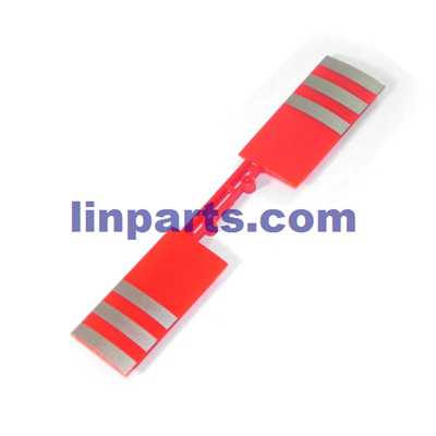 WLtoys V915-A RC Helicopter Spare Parts: Tail wing (Red)
