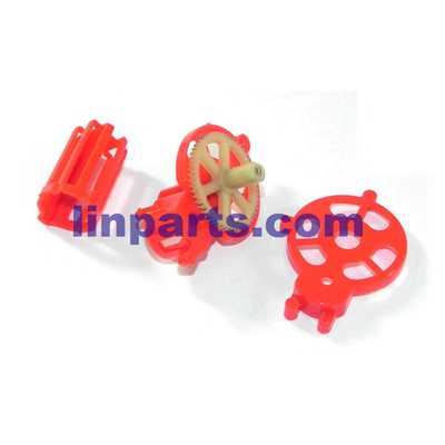JJRC V915 RC Helicopter Spare Parts: Tail motor deck set [Red]