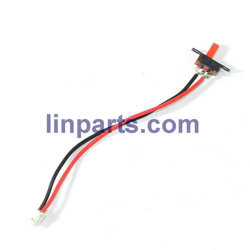 LinParts.com - WLtoys V915 2.4G 4CH Scale Lama RC Helicopter RTF Spare Parts: ON/OFF switch wire - Click Image to Close