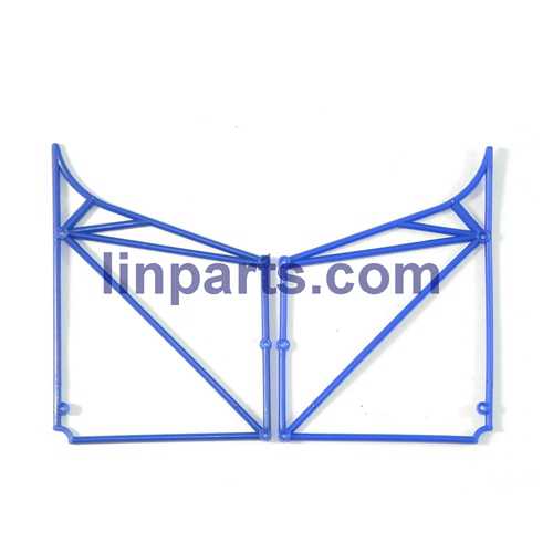 WLtoys V915-A RC Helicopter Spare Parts: Body cover frame(C) [Blue]