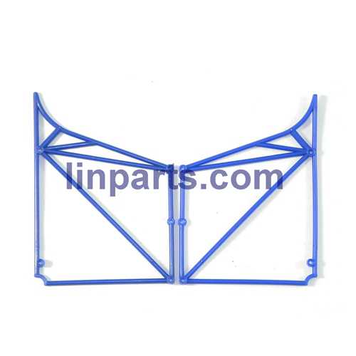 LinParts.com - WLtoys V915 2.4G 4CH Scale Lama RC Helicopter RTF Spare Parts: Body cover frame(C) [Blue]