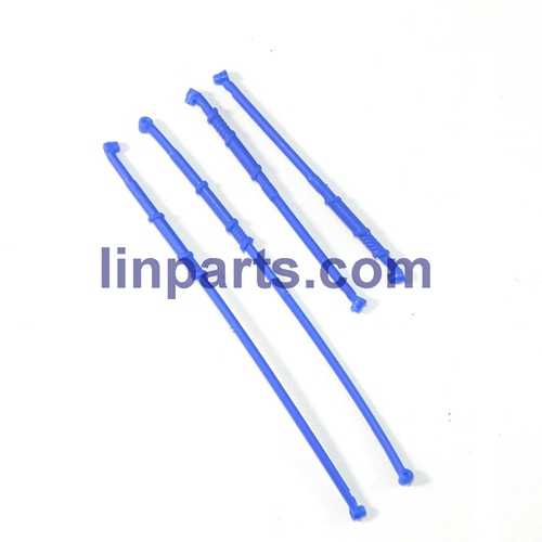 WLtoys V915-A RC Helicopter Spare Parts: Connecting bar set [Blue]