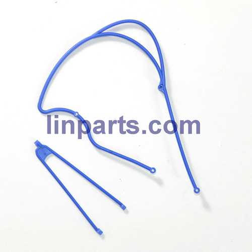 LinParts.com - WLtoys V915-A RC Helicopter Spare Parts: Tail connect parts [Blue]