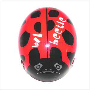 WLtoys WL V939 Spare Parts: Head cover\Canopy(Red)