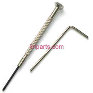 LinParts.com - WLtoys WL V988 Helicopter Spare Parts: screwdriver and internal hexagonal wrebch