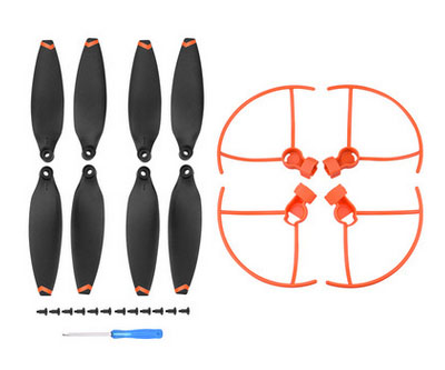 XIAOMI FIMI X8 MINI Drone spare parts: Propeller + landing gear red