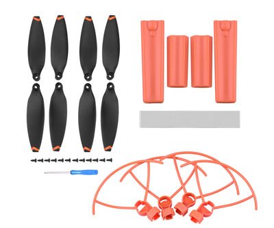 XIAOMI FIMI X8 MINI Drone spare parts: Propeller + landing gear + Protective frame red