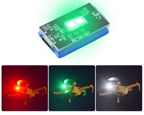 Hubsan ZINO MINI PRO standard version RC Drone spare parts: Strobe light Highlight night flight indicator