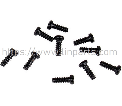 LinParts.com - XinLeHong 9125 RC Car Spare Parts: LS01 round head screw 2.6*10PBHO