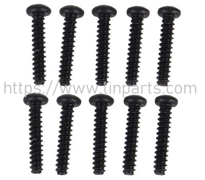 LinParts.com - XinLeHong 9125 RC Car Spare Parts: LS02 round head screw 2.6 * 13.5PBHO
