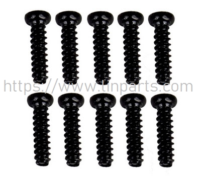 LinParts.com - XinLeHong 9125 RC Car Spare Parts: LS09 round head screw 2.6*7PBHO