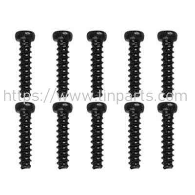LinParts.com - XinLeHong Q901 Q902 Q903 RC Car Spare Parts: LS09 2.6 * 7PBHO round head screw