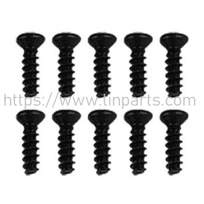 LinParts.com - XinLeHong Q901 Q902 Q903 RC Car Spare Parts: LS04 2.6 * 6KBHO flat head screw