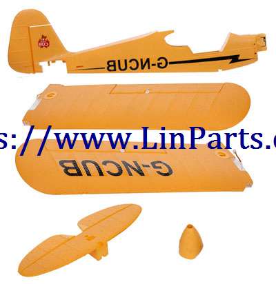 LinParts.com - XK A160 RC Airplane spare parts: Foam group - Click Image to Close