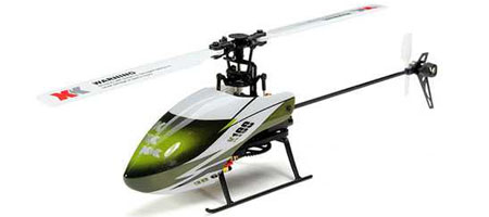 LinParts.com - XK K100 Falcom 6CH Flybarless 3D6G System RC Helicopter
