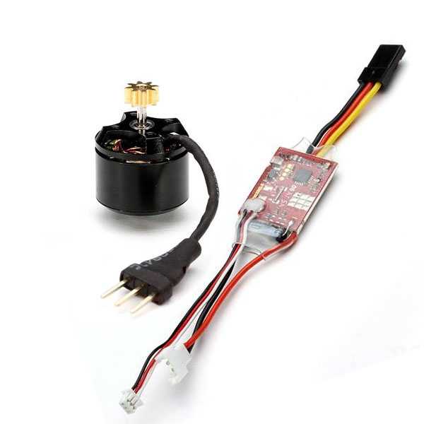 LinParts.com - XK K110S Helicopter Spare Parts: Brushless ESC + Brushless main motor set - Click Image to Close