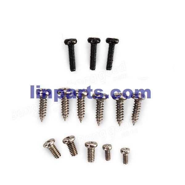 XK K120 RC Helicopter Spare Parts: Screws pack set