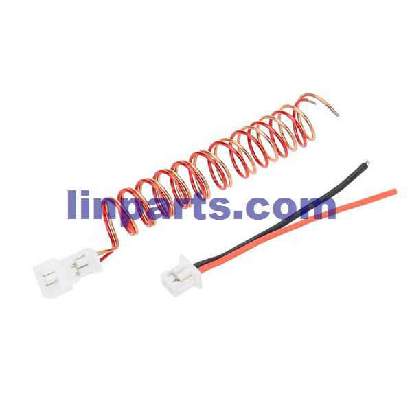 LinParts.com - XK K120 RC Helicopter Spare Parts: tail motor wire plug - Click Image to Close