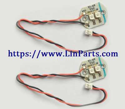 XK X1S RC Drone Spare Parts: Headlight Line group