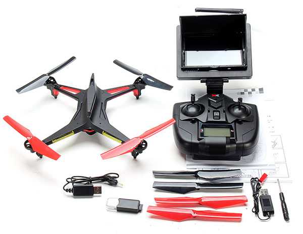 LinParts.com - XK Alien X250-A 2.4G 4CH 6 Axis Headless Mode RC Quadcopter RTF【5.8G FPV With 2.0MP Camera】 - Click Image to Close