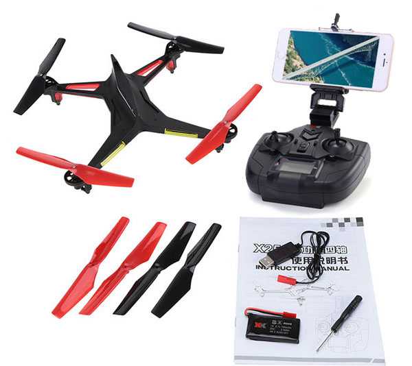 LinParts.com - XK Alien X250-B 2.4G 4CH 6 Axis Headless Mode RC Quadcopter RTF【WiFi FPV With 720P Camera】 - Click Image to Close