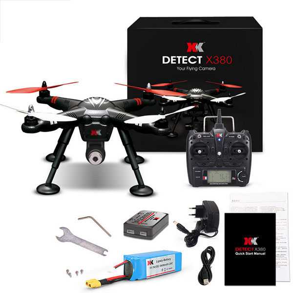 LinParts.com - XK DETECT X380-A GPS 2.4G 1080P HD RC Quadcopter RTF【1080P HD Camera with Gyro】 - Click Image to Close