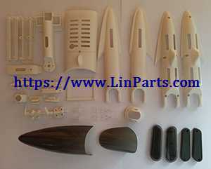 JJRC M02 RC Airplane Aircraft Spare parts: Plastic parts group