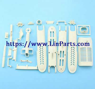 XK X450 RC Airplane Aircraft Spare parts: Plastic parts group