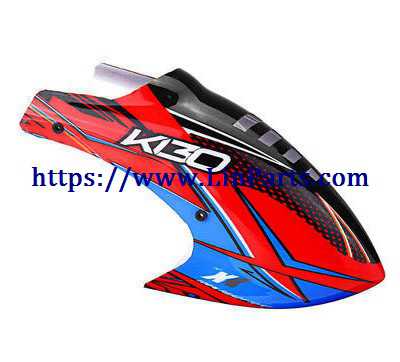 XK K130 RC Helicopter Spare Parts: Head cover/Canopy