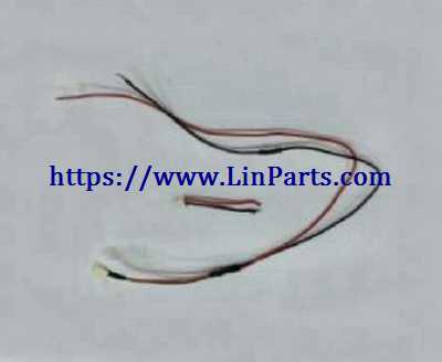 LinParts.com - XK K130 RC Helicopter Spare Parts: Tail motor wire plug