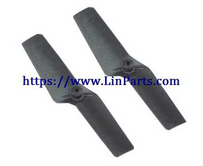 LinParts.com - XK K130 RC Helicopter Spare Parts: Tail blade(Black) 1pcs - Click Image to Close