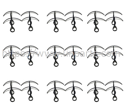 LinParts.com - KY905 Mini Drone Spare Parts: Protective frame 9set